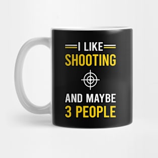 3 People Shooting Mug